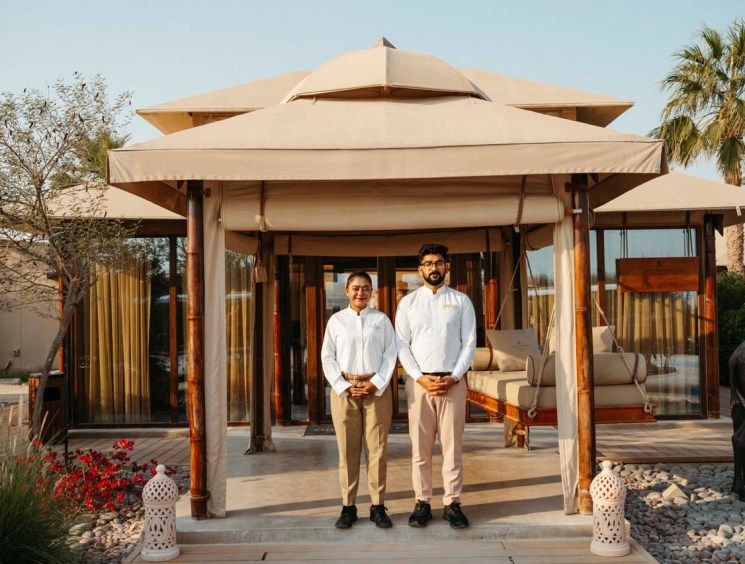 Entrance to The Outpost Al Barari, Qatar