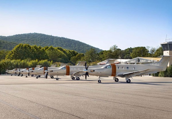 Jetfly vessels at St Tropez airport