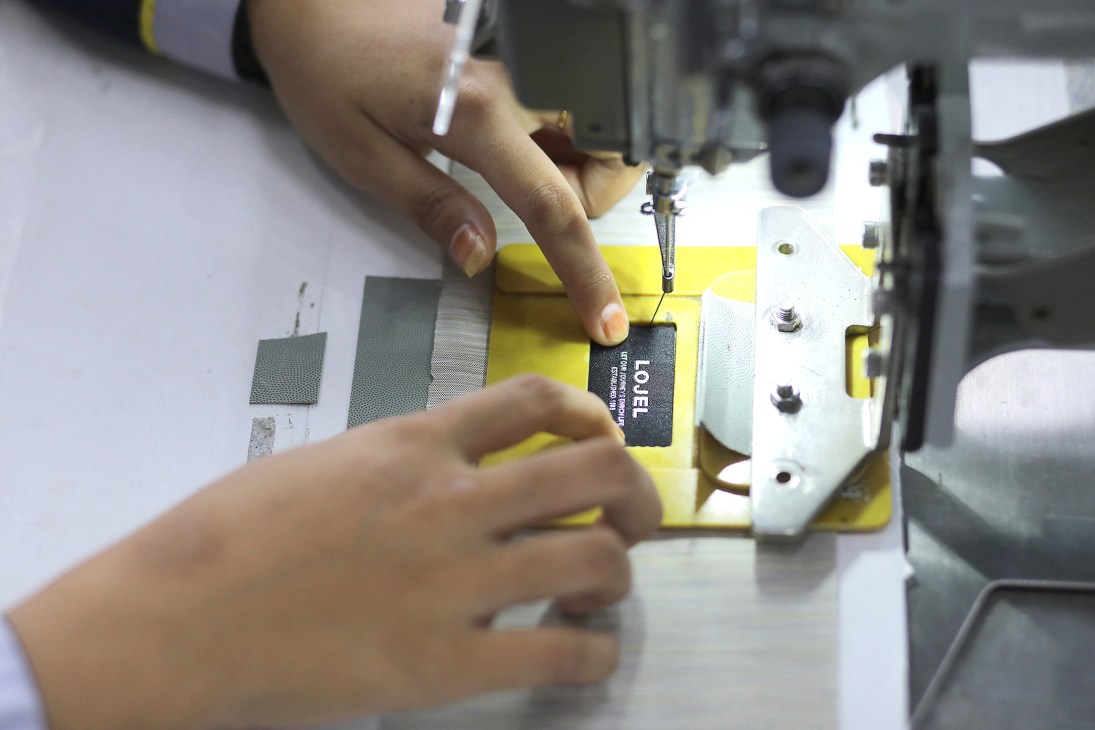 Lojel logo embroidery