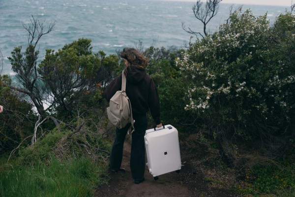 Lojel suitcase, white