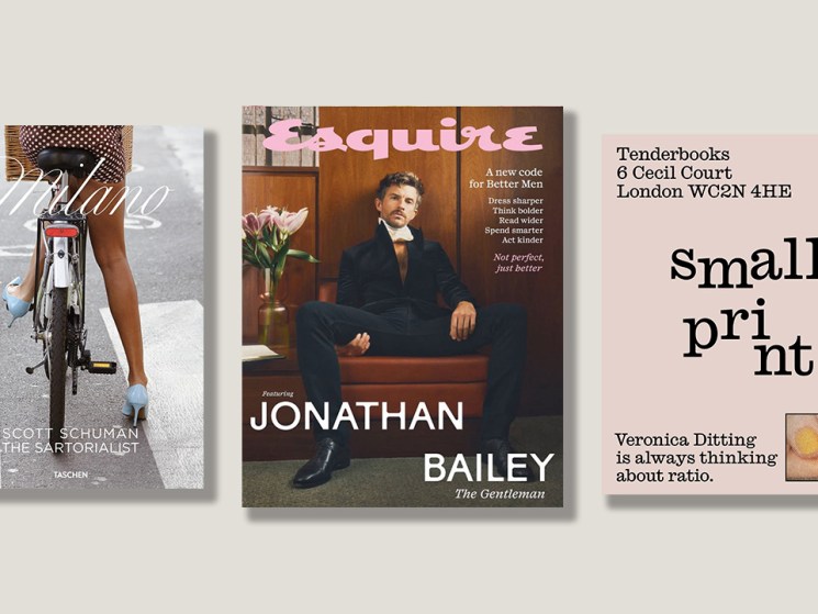 ‘Esquire UK’ refresh, a celebration of miniature books and ‘The Sartorialist Milano’