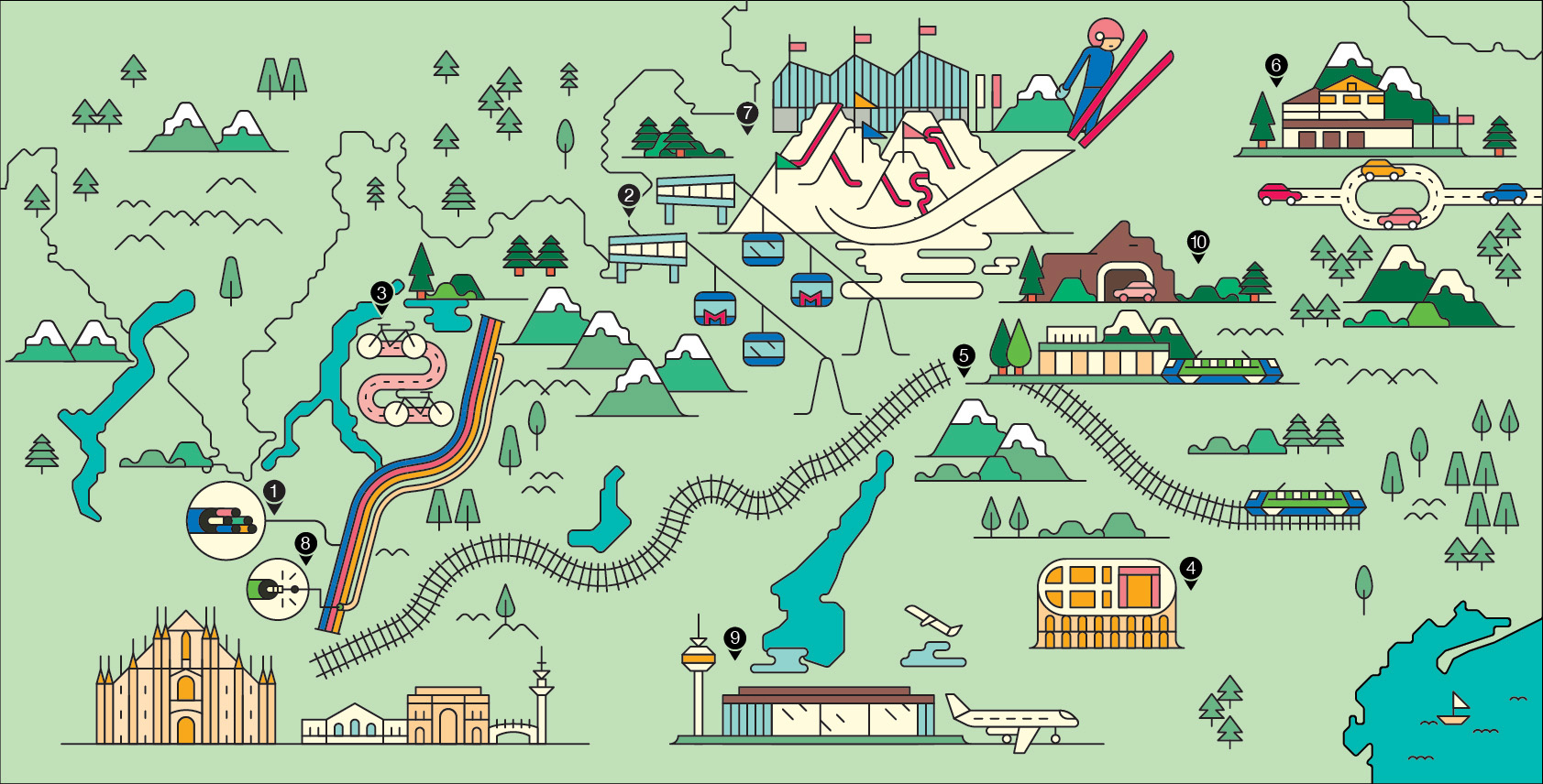 10 projects reshaping Italy as its north prepares for the Olympic Winter Games