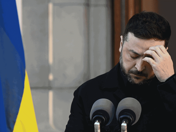 European leaders huddle with Ukraine’s Volodymyr Zelensky