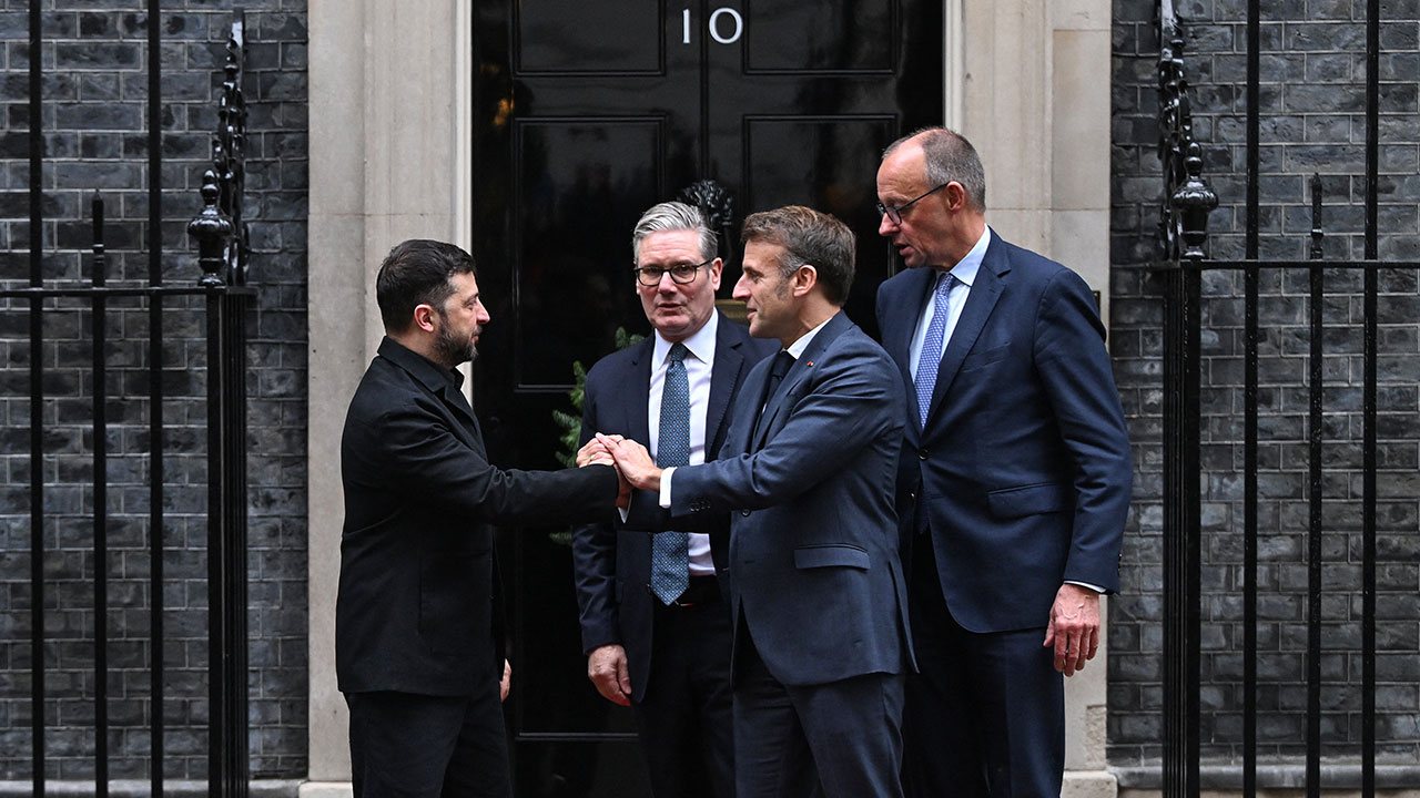 A show of unity between Europe and Ukraine