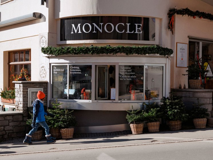 Monocle pop up at Hotel Steffani, St Moritz