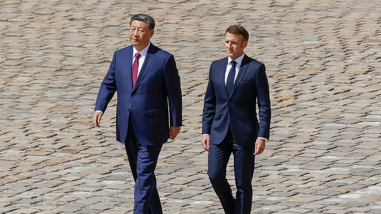 Emmanuel Macron’s balancing act on his state visit to China