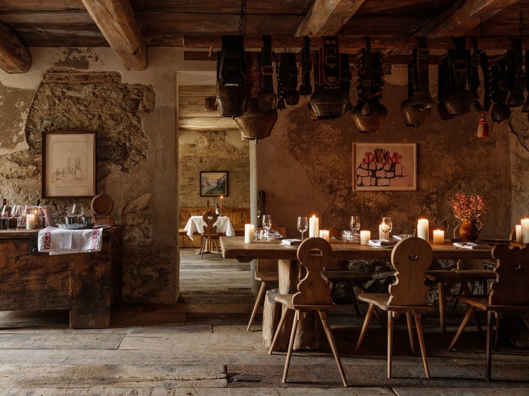 Chesa Marchetta’s rustic restaurant