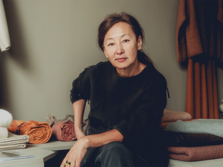 How designer Oyuna Tserendorj uses Pantone colour to reframe modern cashmere