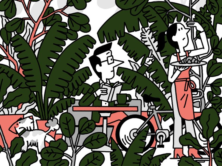 How do you make a great office? Step one, poison the pot plants