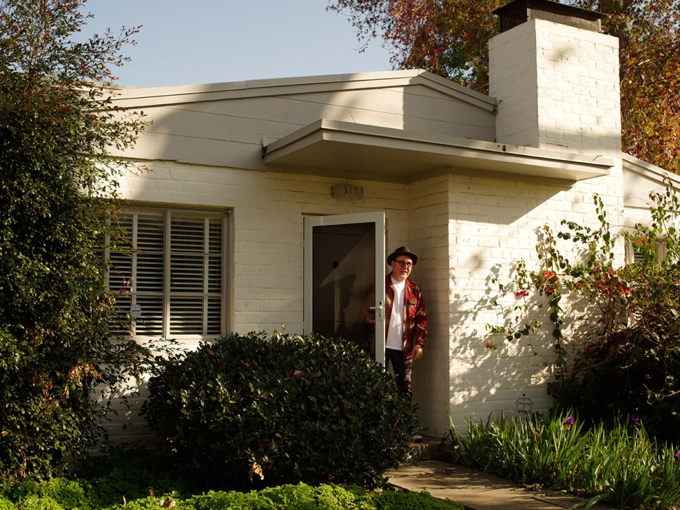 John Florance at home