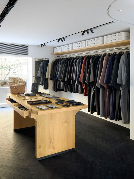 Interior of Y & Sons store, Japan