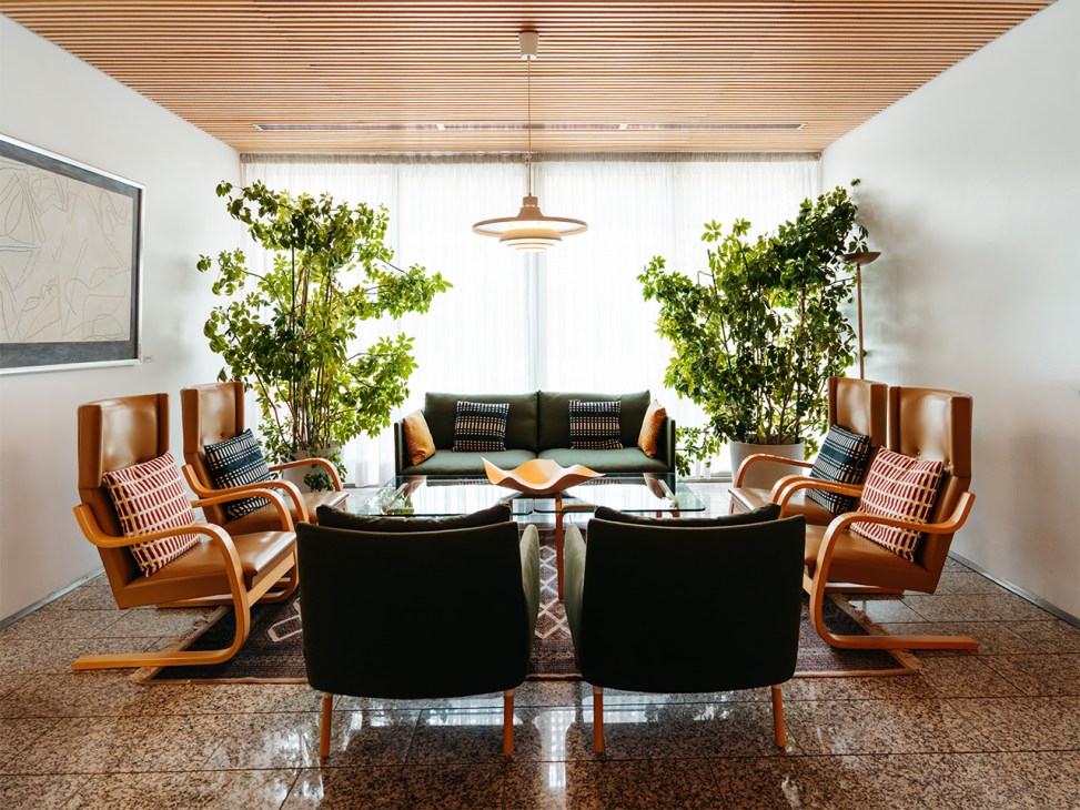 Meeting room in the Finnish ambassador’s residence