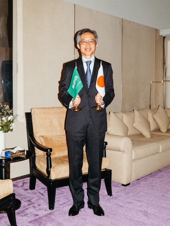 Japanese ambassador Yasunari Morino