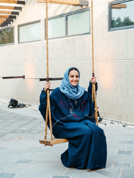 Princess Noura Al Saud at AlMashtal