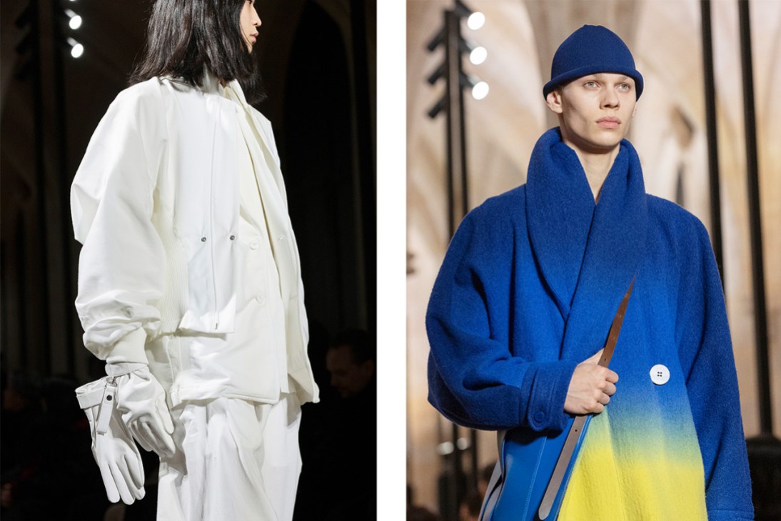 Issey Miyake runway at Paris Fashion Week menswear AW26