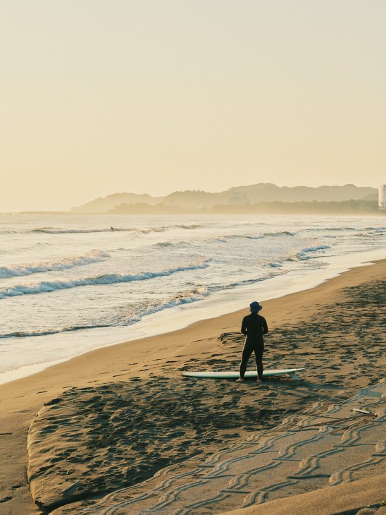Daybreak at Kisakihama beach