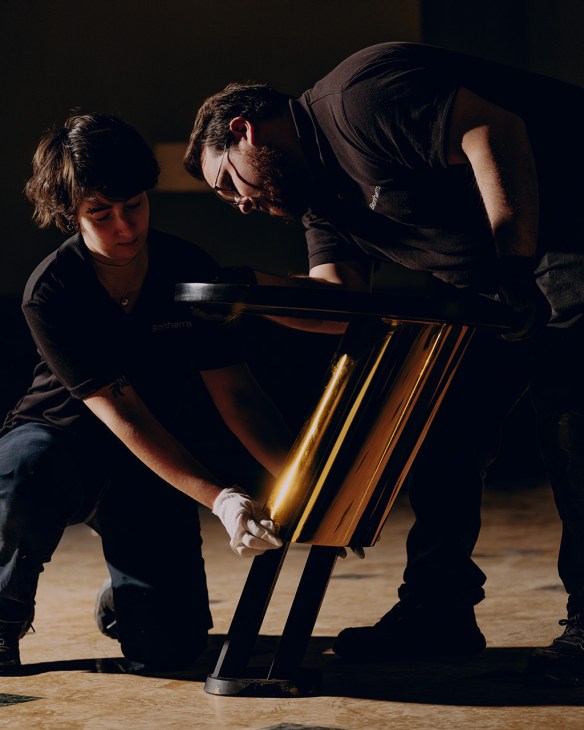 Mushroom tables by Springer