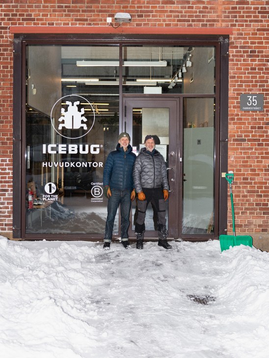 Co-CEOs of Icebug David Ekelund and Tom Nilsson