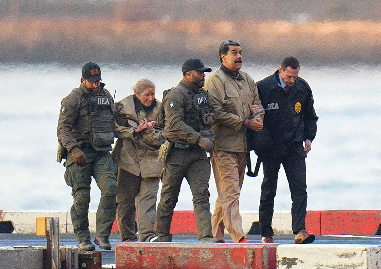 Maduro appears in US court and Trump doubles down on Iran protest intervention