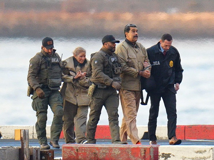 Maduro appears in US court and Trump doubles down on Iran protest intervention