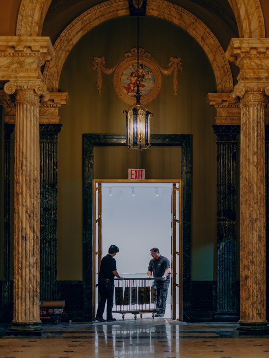 Philip and Kelvin LaVerne’s Dance of Fauves console table