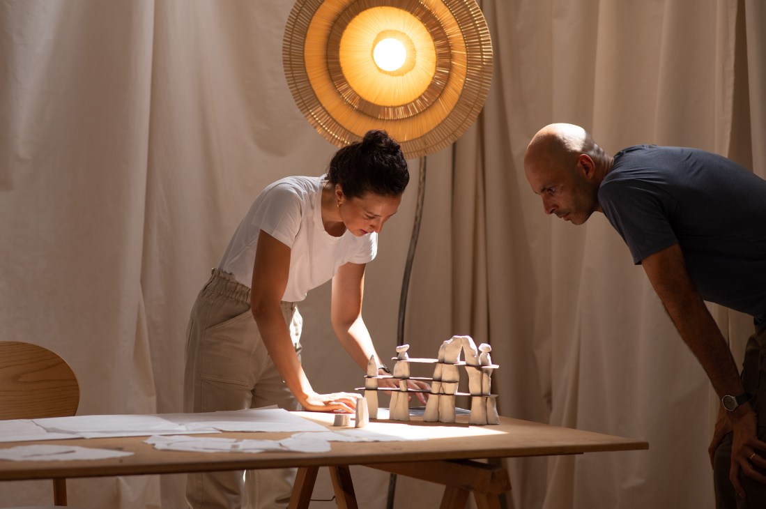 Altin Studio ideating new sculpture