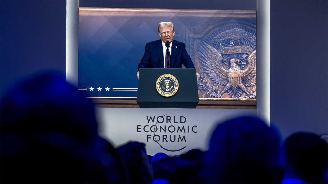Will anyone stand up to Donald Trump at Davos?