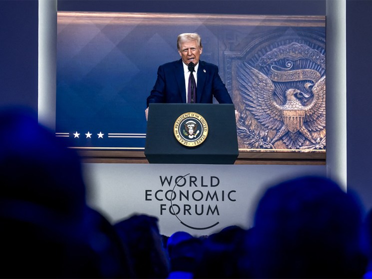 Will anyone stand up to Donald Trump at Davos?