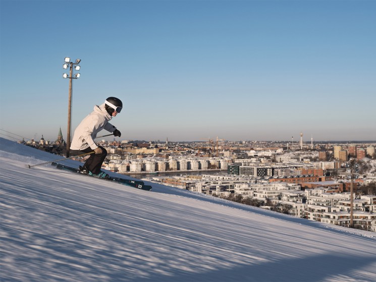Sweden’s best spot for urban skiing? Try this slope on a former rubbish dump