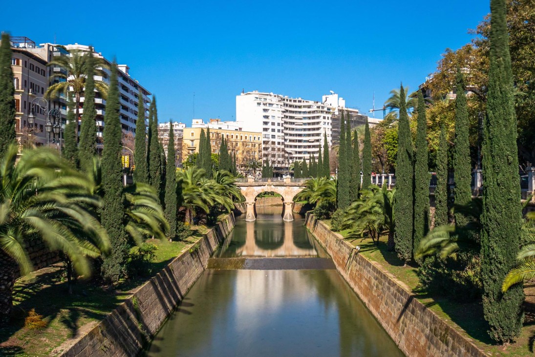 Passeig de Mallorca neighbourhood in Palma, Mallorca