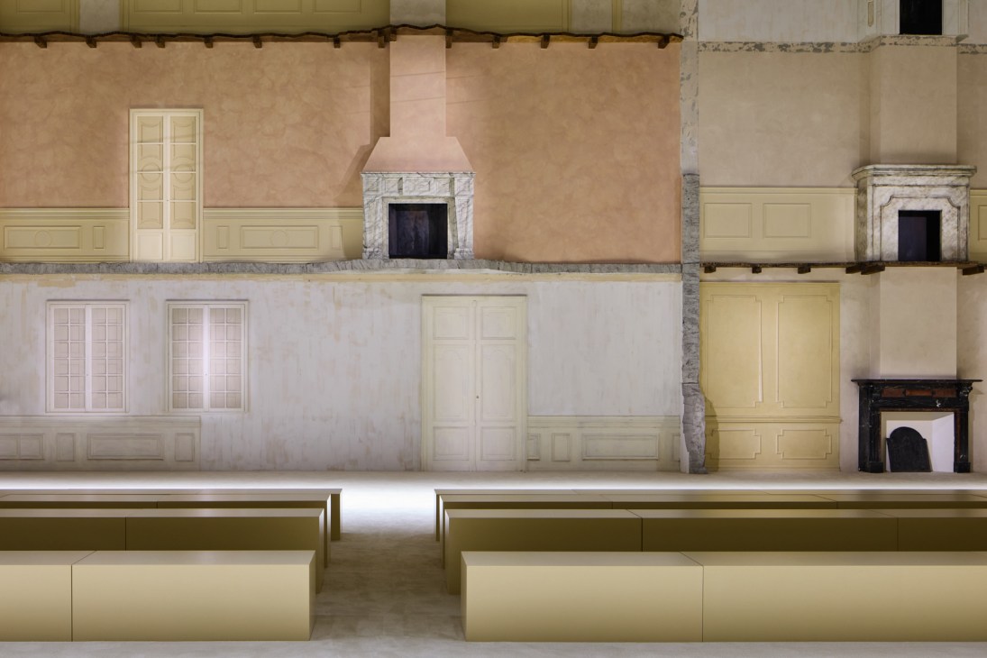 Prada runway in Milan for AW26 Menswear