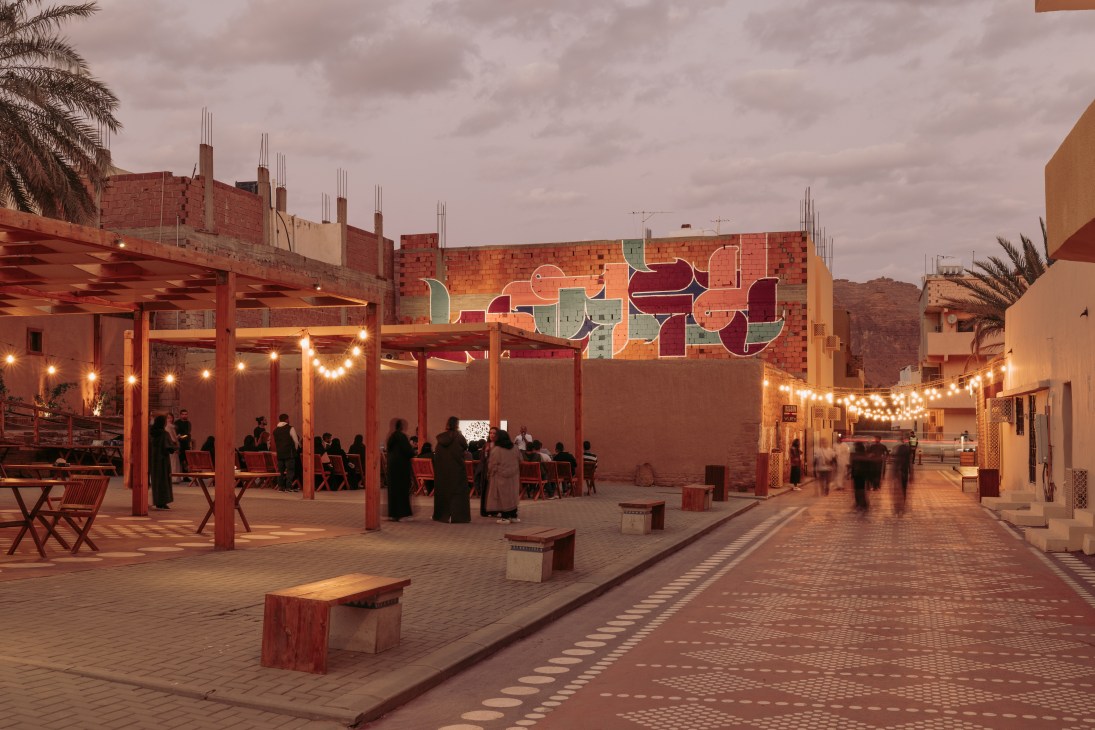 Public talk, eL Seed Mural, AlUla Arts Festival 2023