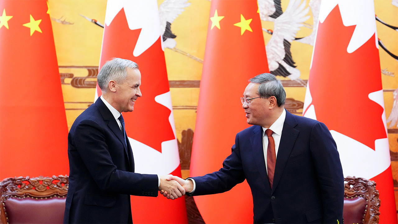 Canada’s Mark Carney lands in Beijing, economic growth in Europe and crackdown on US media