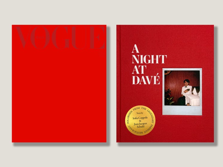 ‘Vogue Italia’ celebrates Valentino and ‘A Night at Davé’, a book of Polaroids from the legendary Parisian restaurant