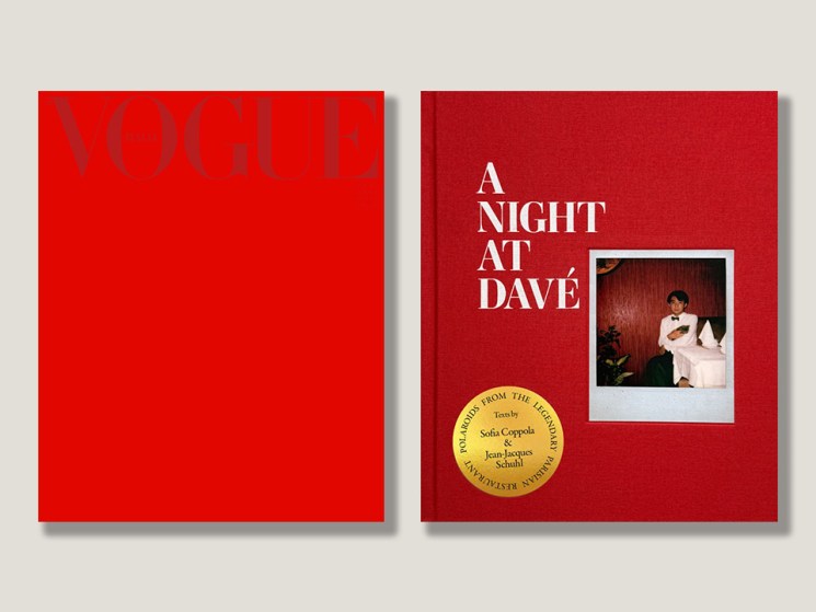 ‘Vogue Italia’ celebrates Valentino and ‘A Night at Davé’, a book of Polaroids from the legendary Parisian restaurant