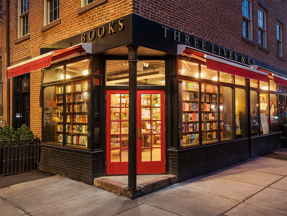 Three Lives & Company book shop in New York