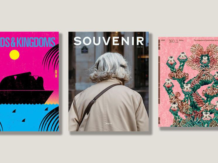 The relaunch of ‘Roads & Kingdoms’, new Parisian literary journal ‘Souvenir’ and psychedelic art and literature mag ‘Elastic’