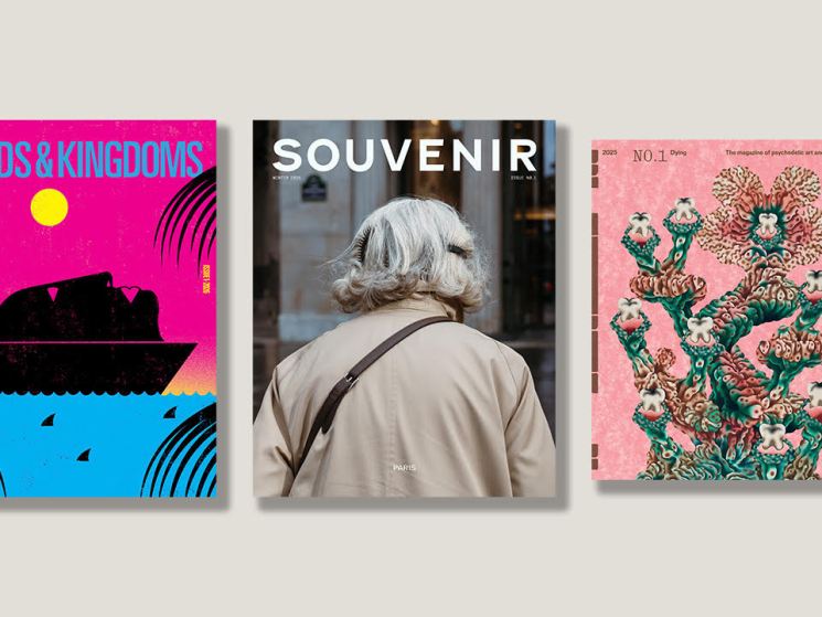 The relaunch of ‘Roads & Kingdoms’, new Parisian literary journal ‘Souvenir’ and psychedelic art and literature mag ‘Elastic’