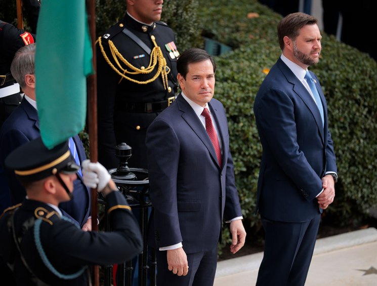 Budge up JD Vance, Marco Rubio is sitting second in command