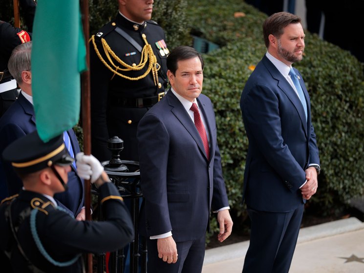 Budge up JD Vance, Marco Rubio is sitting second in command