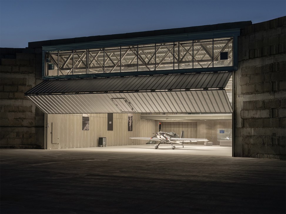 Exterior of Aerotim base, Ukraine