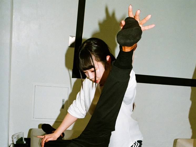 Person stretching a customer at the Dr Stretch clinic