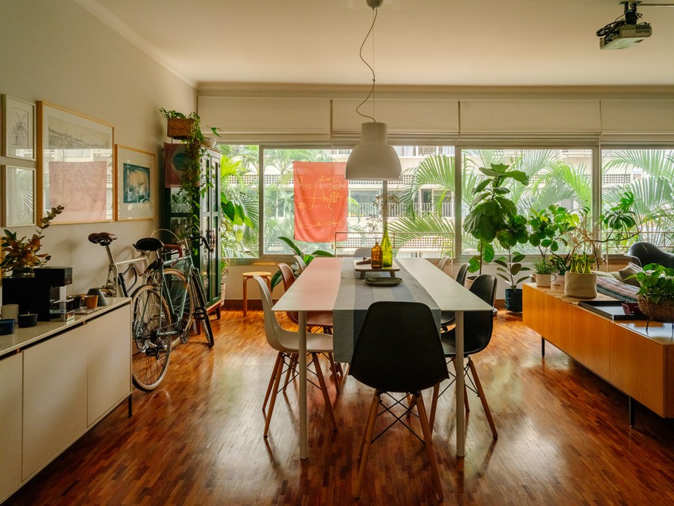 Rossi and Scarpa's airy apartment