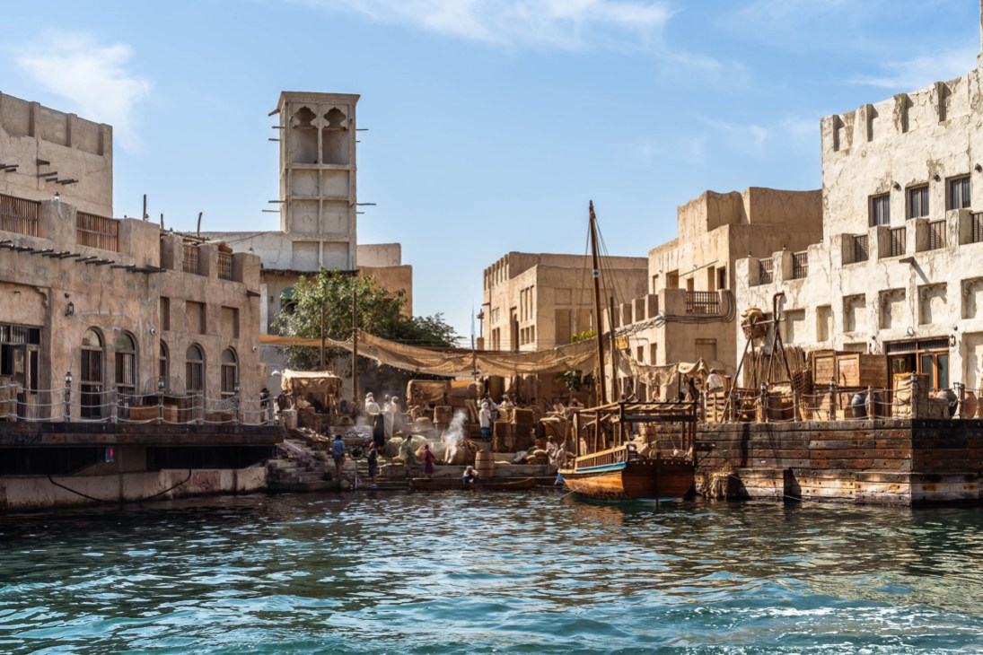 Al Fahidi neighbourhood in Dubai, UAE
