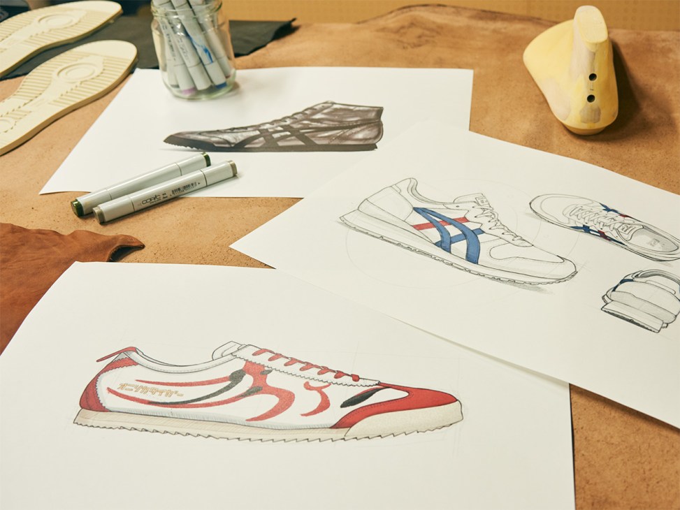 Onitsuka Tiger sketches