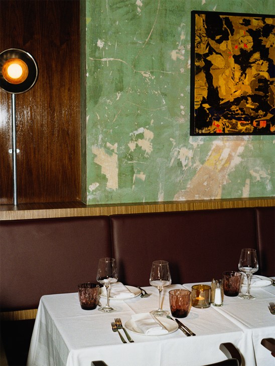 Interiors of Automat bar