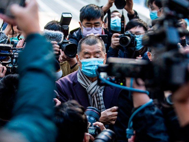 Hong Kong sentences pro-democracy media tycoon Jimmy Lai to 20 years in prison
