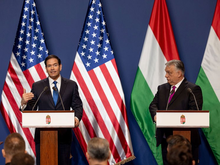 Rubio pledges US support for Orbán ahead of Hungary’s parliamentary elections