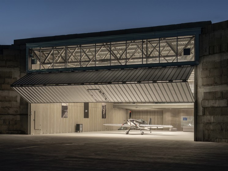 Aerotim’s design-led hangar in Kyiv is an example of industrial architecture that soars
