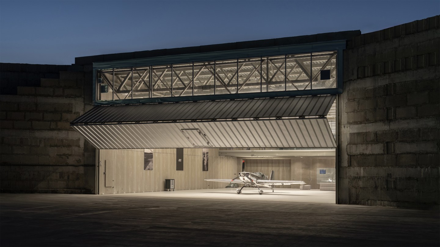 Aerotim’s design-led hangar in Kyiv is an example of industrial architecture that soars
